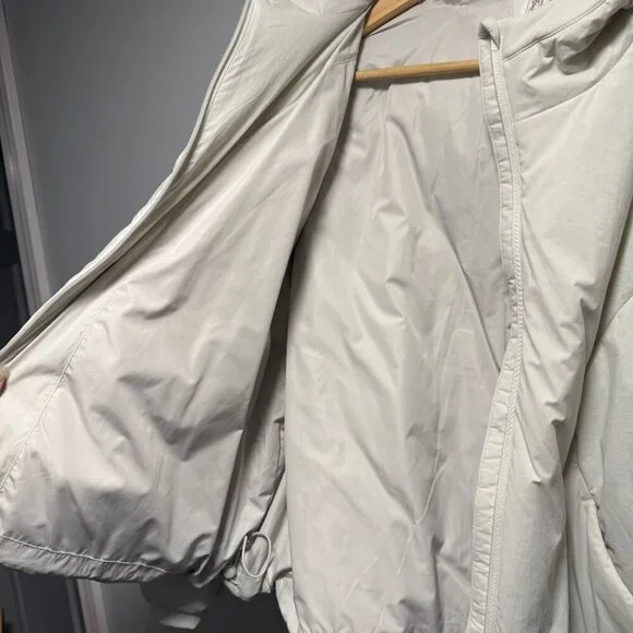 Lululemon Water-Resistant Insulated Hooded Jacket SZL Bone